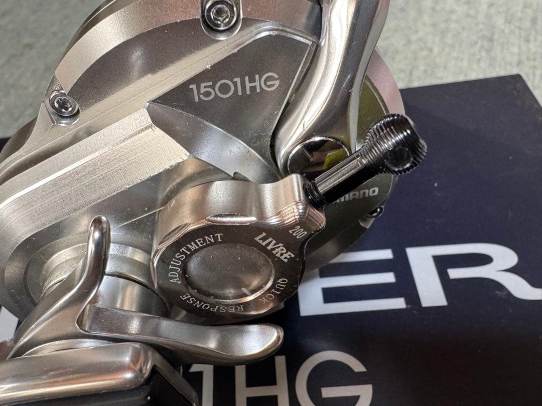 錦 17オシアジガー1501HG リブレフォールレバー付き