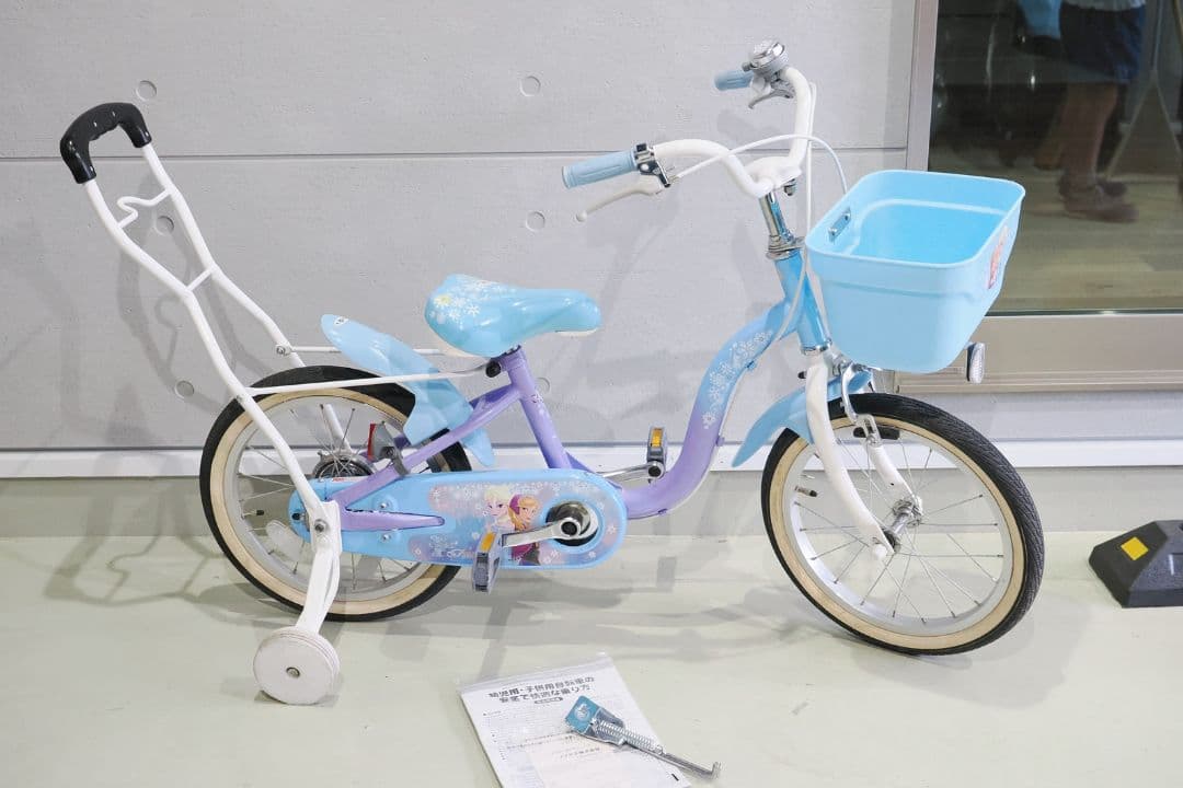 川越市 直接渡し アナと雪の女王 子供用自転車 16インチ　美品