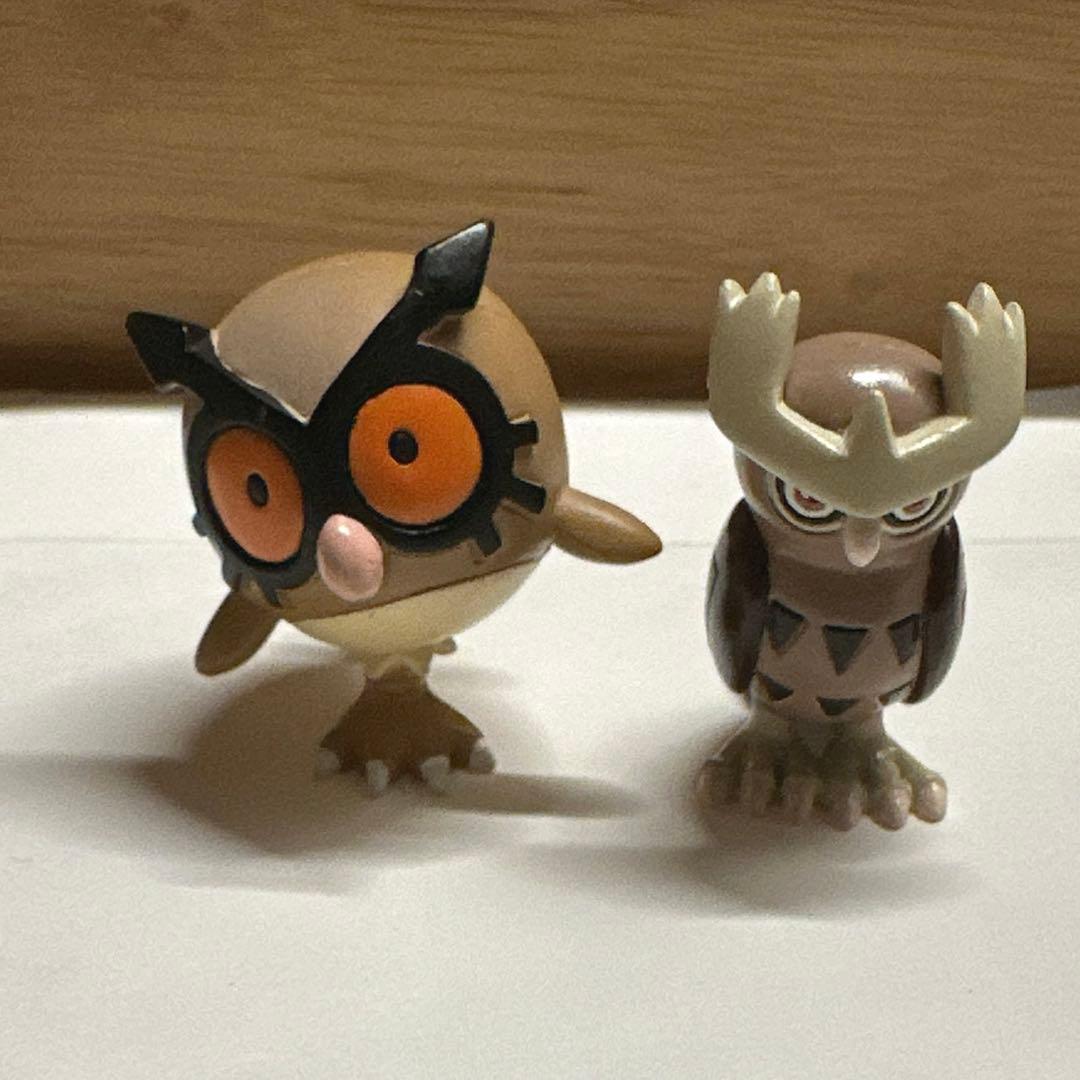 ポケモン【初期】 モンコレ　ホーホー　ヨルノヅク