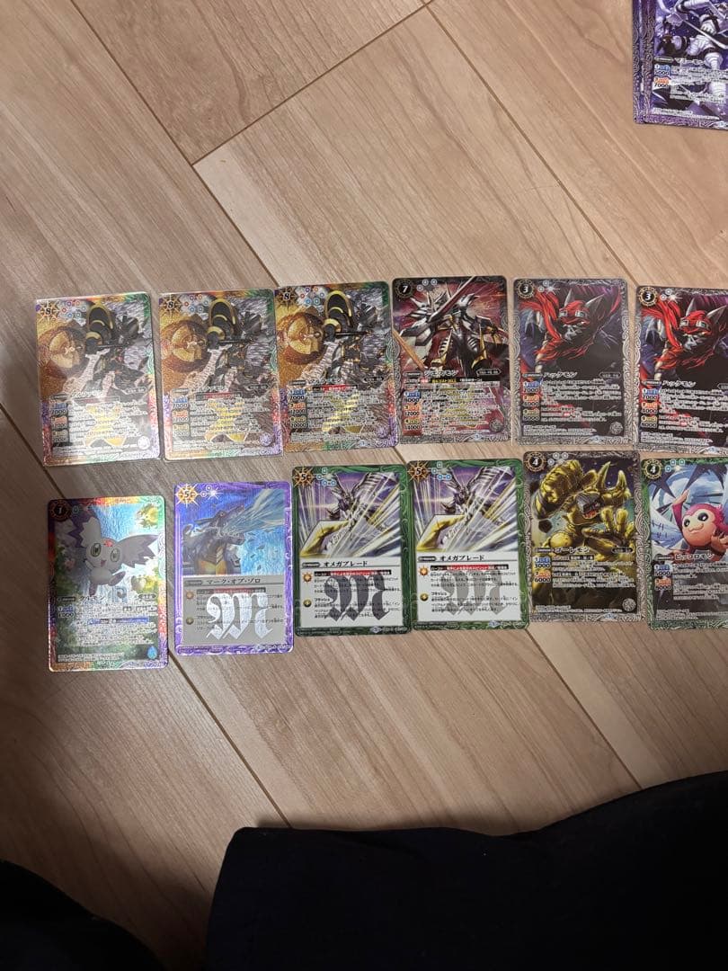 デジモン　バトルスピリッツ トレーディングカードセット 63枚