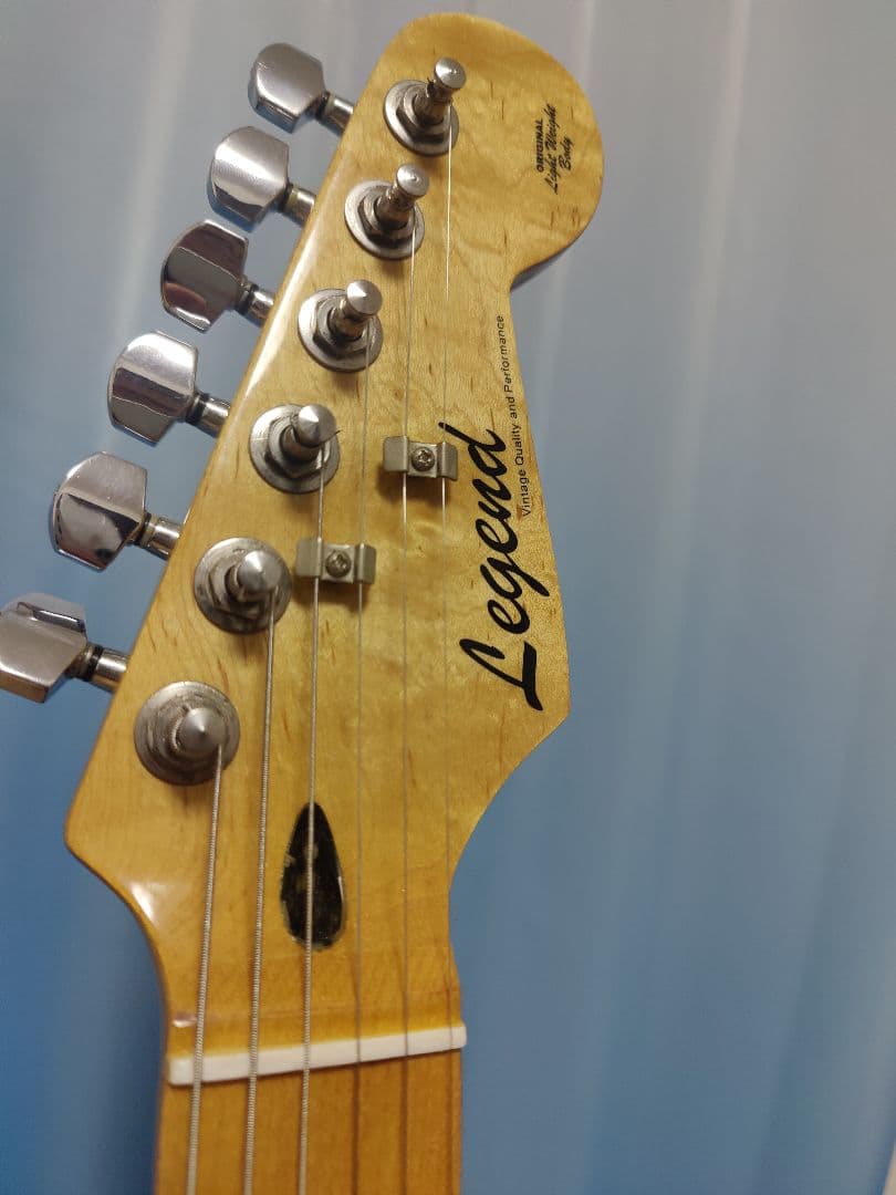 初心者向け 即戦力 Legend エレキギター ブラック 見た目訳あり