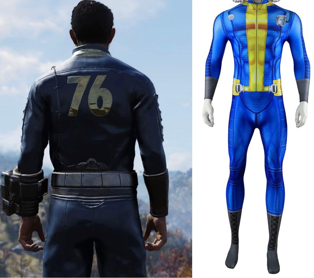 fallout76 フォールアウトボルト76住民用ボルトスーツ繋着コスチューム