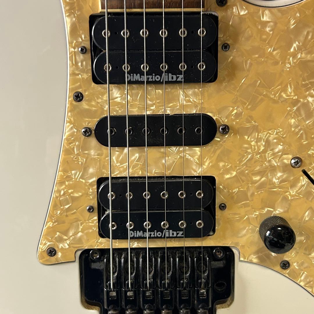 Ibanez RG350DX エレキギター ホワイト - 純正ソフトケース付き