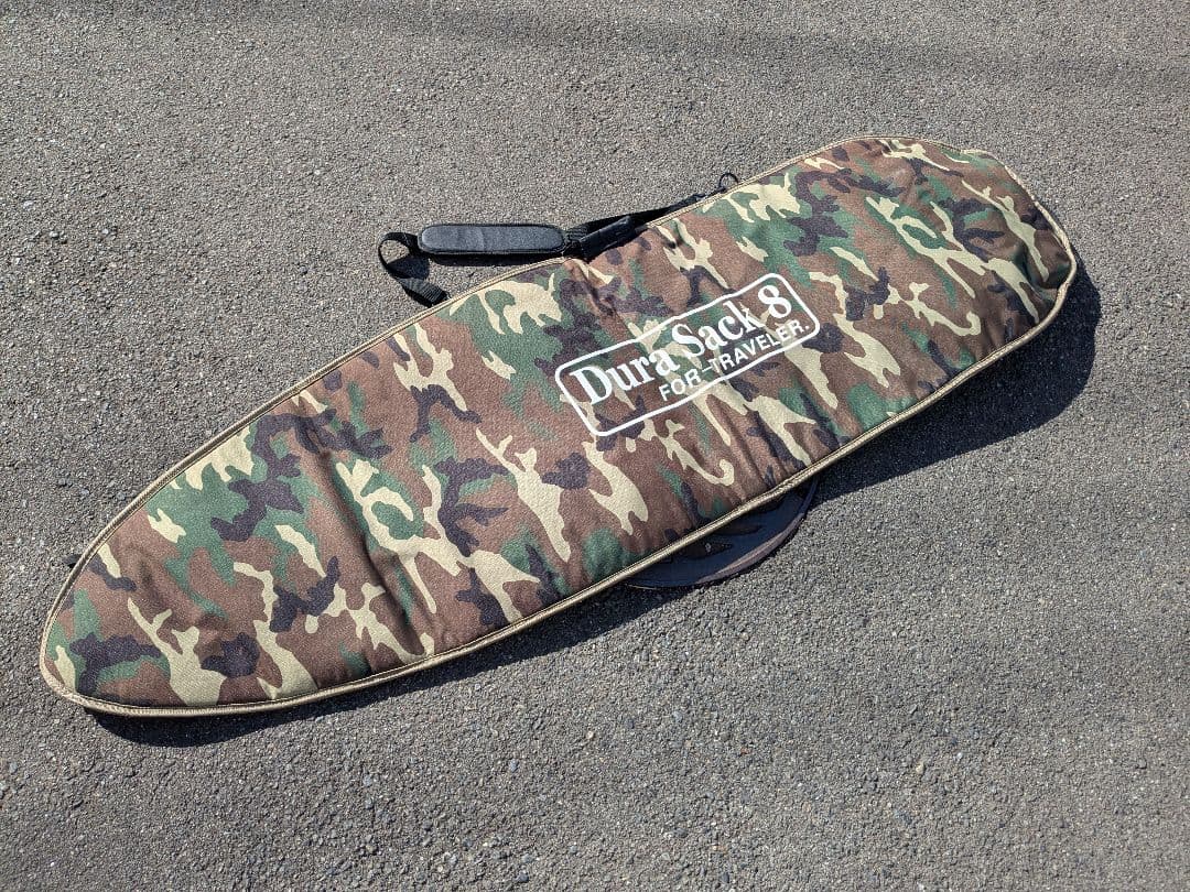 Dura Sack8　サーフボードハードケース　210センチ　迷彩ミッドレングス