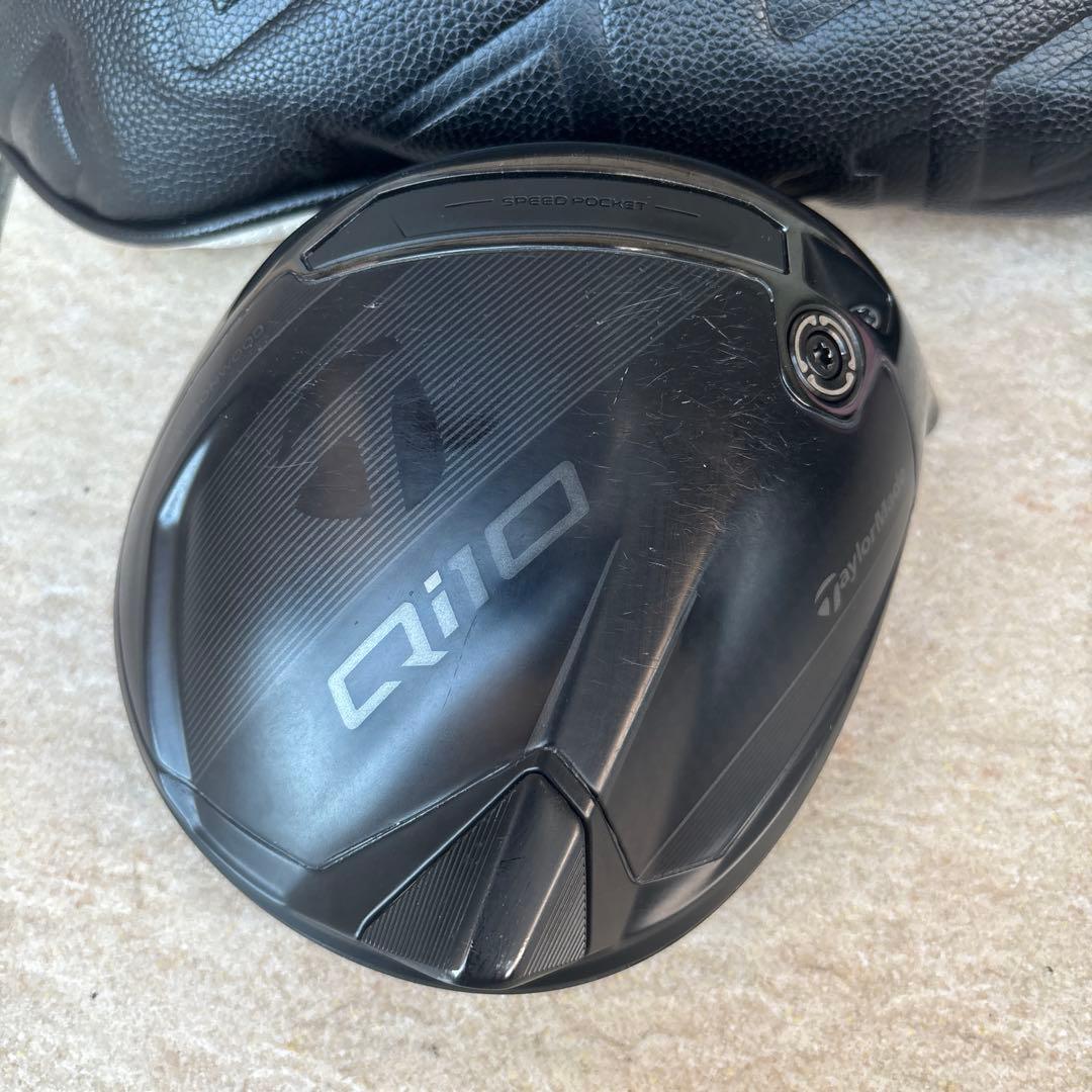 テーラーメイド　Qi10ドライバー デザイナーシリーズ　限定ブラック　ヘッドのみ