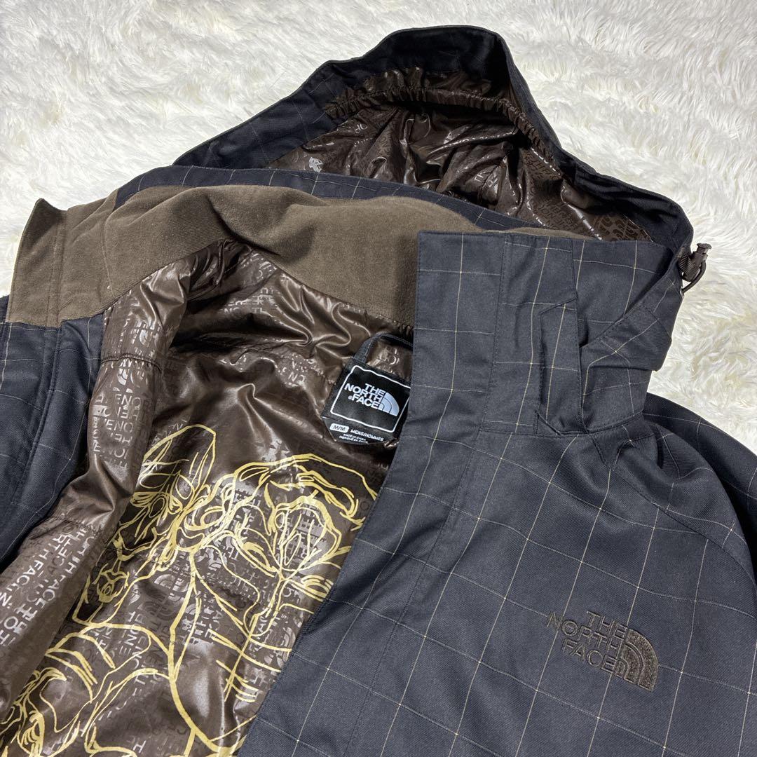 【希少】ノースフェイス HYVENT スノーボードウェア 黒 usM XL相当