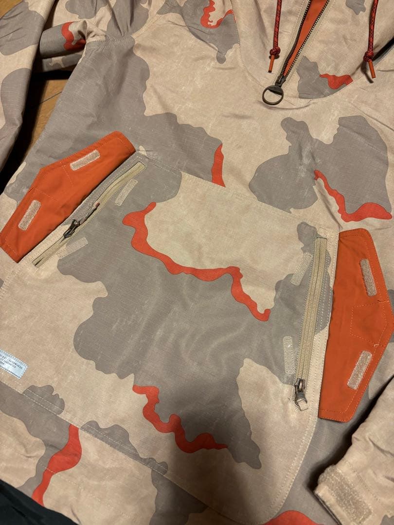 DC スノボーウエア カモフラージュ アノラックジャケット