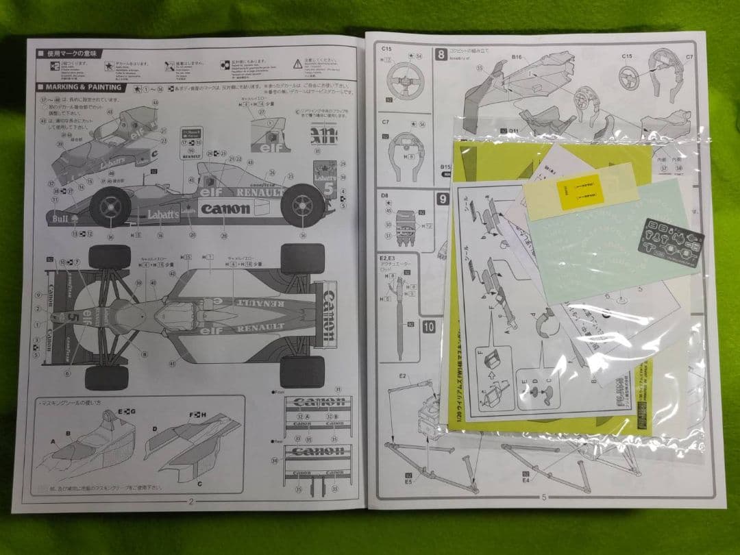 ウイリアムズ　FW14B フジミ　1/20初回限定特典付
