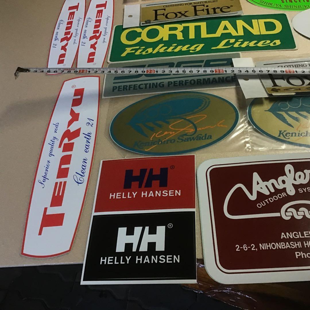 フライフィッシング　ステッカー　31枚　2シート　+2 追加9枚
