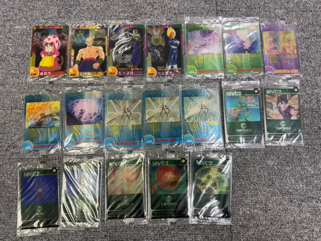 ドラゴンボール　森永ウエハースカード　未開封　19枚