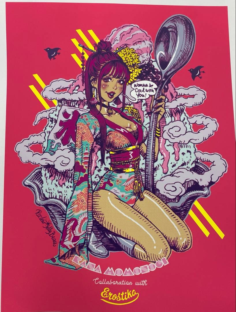 2枚セット ロッキンジェリービーン　シルクスクリーン