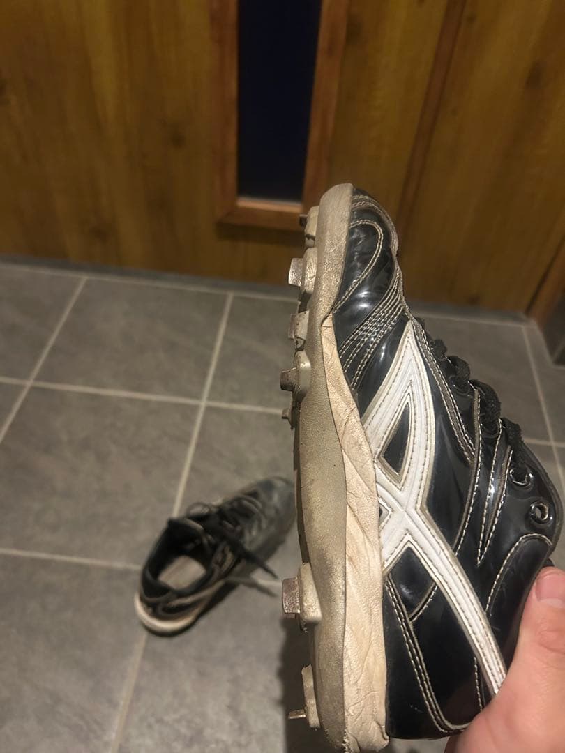 SSK スパイク　オーダー　プロエッジ　ブラック/ホワイト　26.5