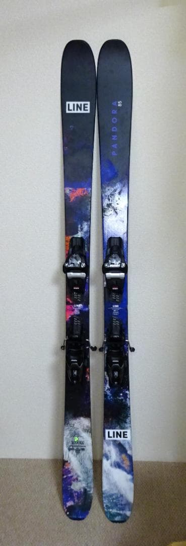 未使用　パウダー　BCスキー　LINE PANDORA 85 マーカービン付