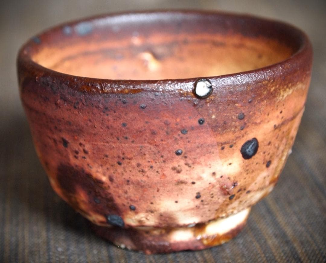 人気作家★水谷渉【師：中川自然坊＆鯉江良二粉引唐津ぐい呑みB