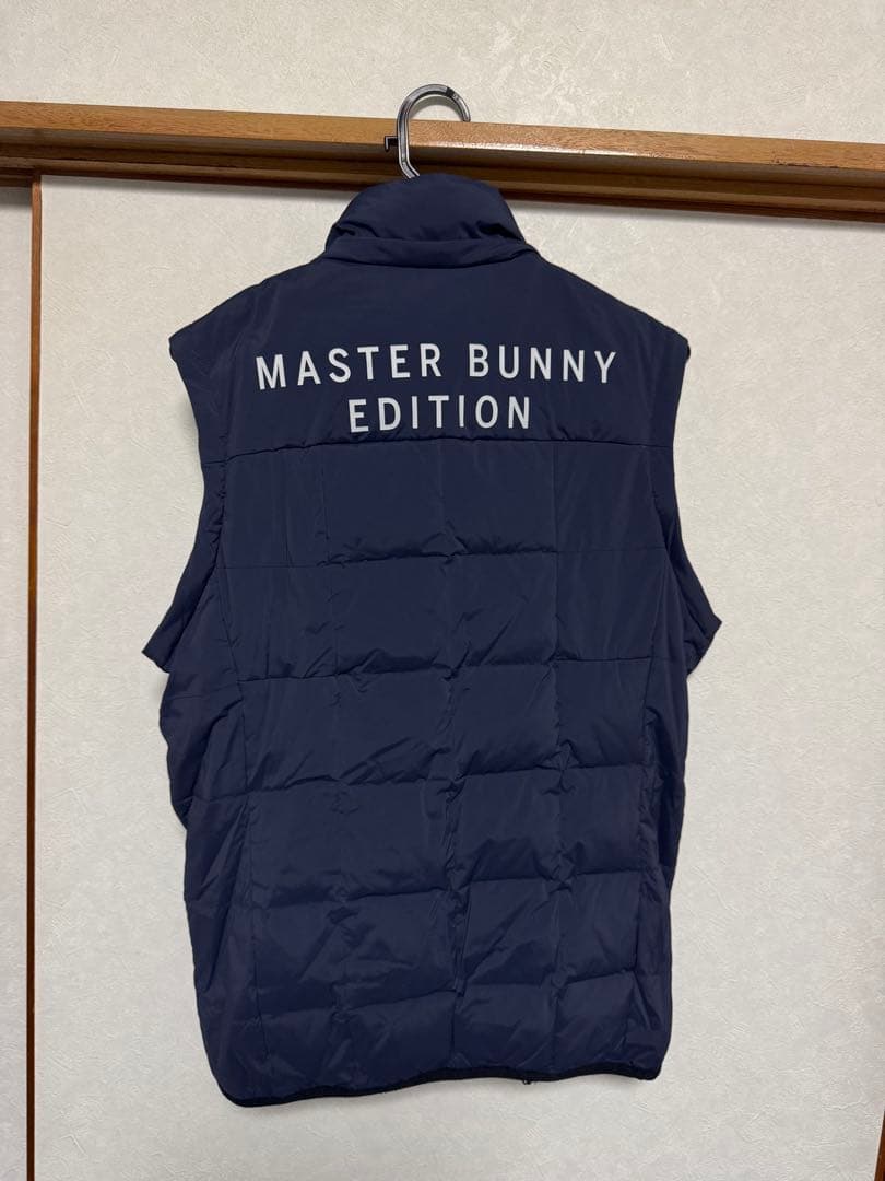 MASTER BUNNY EDITION ダウンジャケット ネイビー サイズM