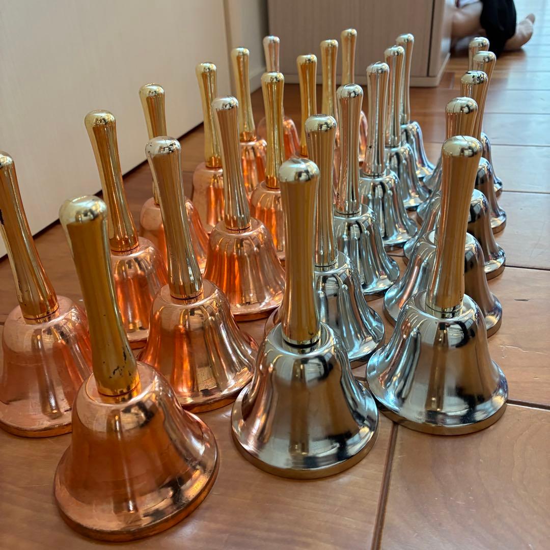 ミュージックベル　ハンドベル24本