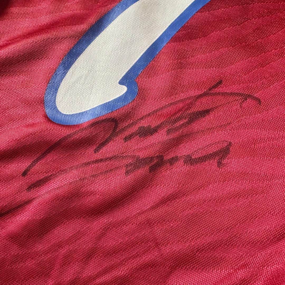 【直筆サイン入り】相馬直樹 ＃７ 鹿島アントラーズ ９８／９９（H）