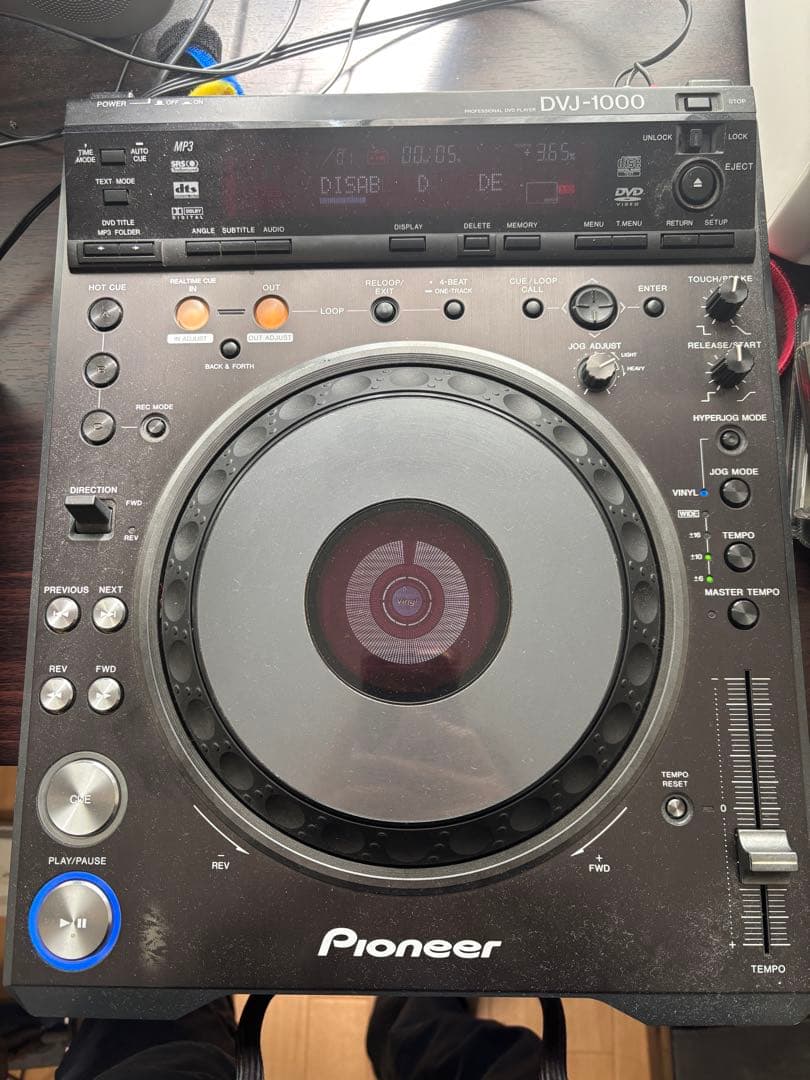 Pioneer DVJ-1000 DJ機材