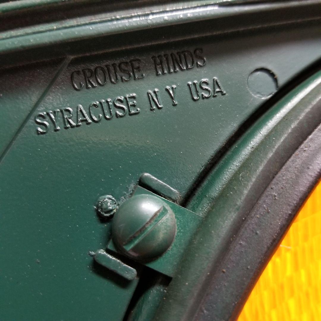 引取限定 アメリカ ビンテージ 信号機 Crouse Hinds製 作動品 映え