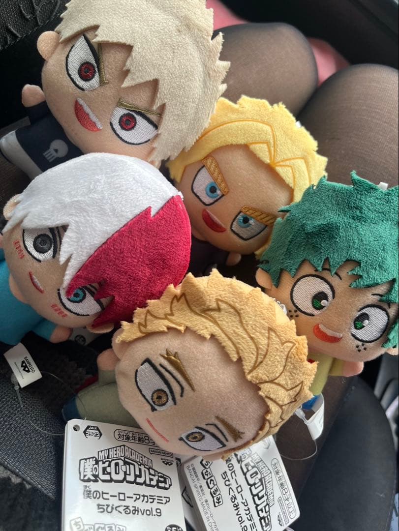 僕のヒーローアカデミア ヒロアカ ちびぐるみvol.9 5種コンプセット