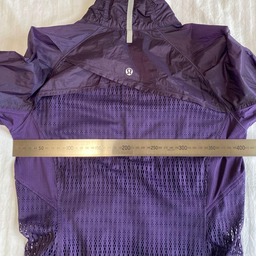 希少✨ルルレモン　ジップアップ　ジャケット　パープル　6