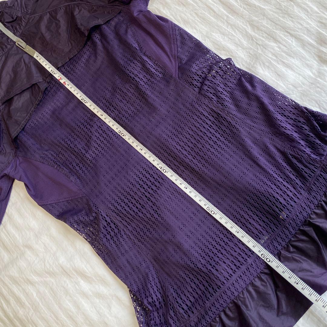 希少✨ルルレモン　ジップアップ　ジャケット　パープル　6