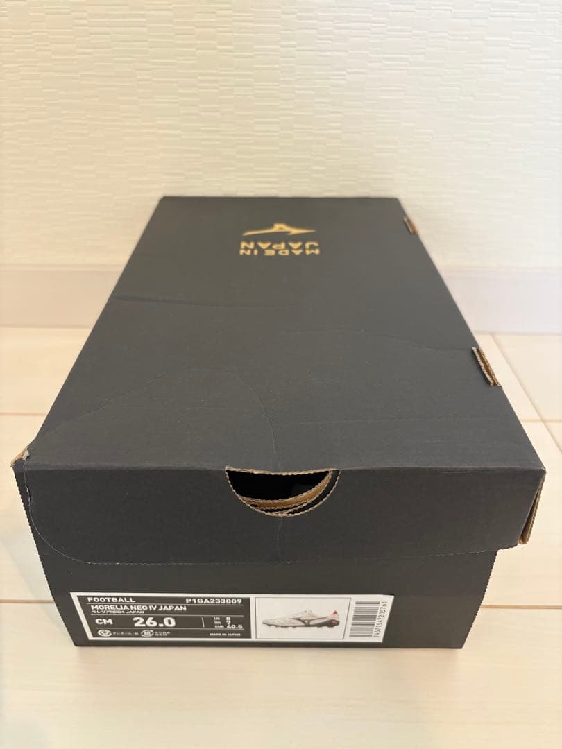 ミズノ モレリアネオ4 26.0cm 新品未使用