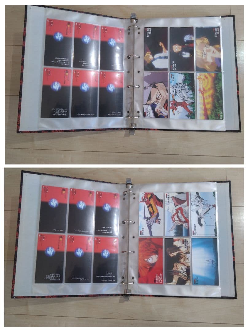 新世紀エヴァンゲリオン カードダスマスターズワイド 第2弾 専用バインダー付き