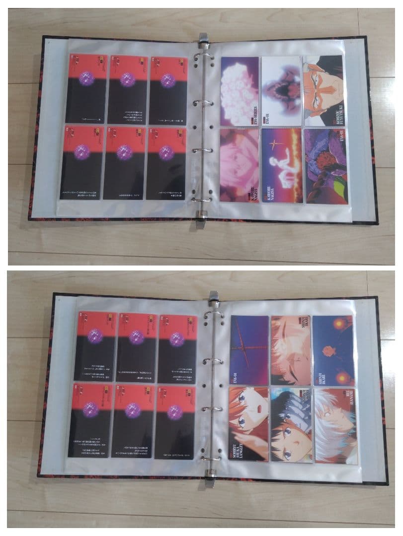 新世紀エヴァンゲリオン カードダスマスターズワイド 第2弾 専用バインダー付き