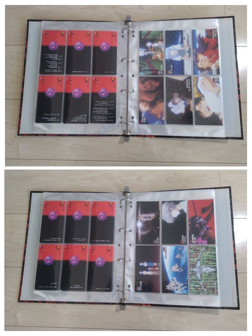 新世紀エヴァンゲリオン カードダスマスターズワイド 第2弾 専用バインダー付き