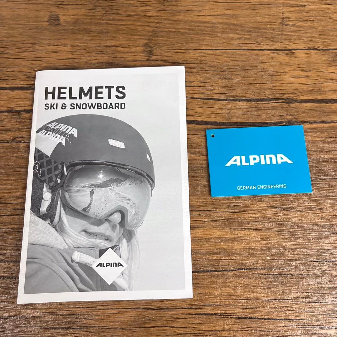 ALPINA CARAT VISOR スキーヘルメット　51〜55cm おまけ付
