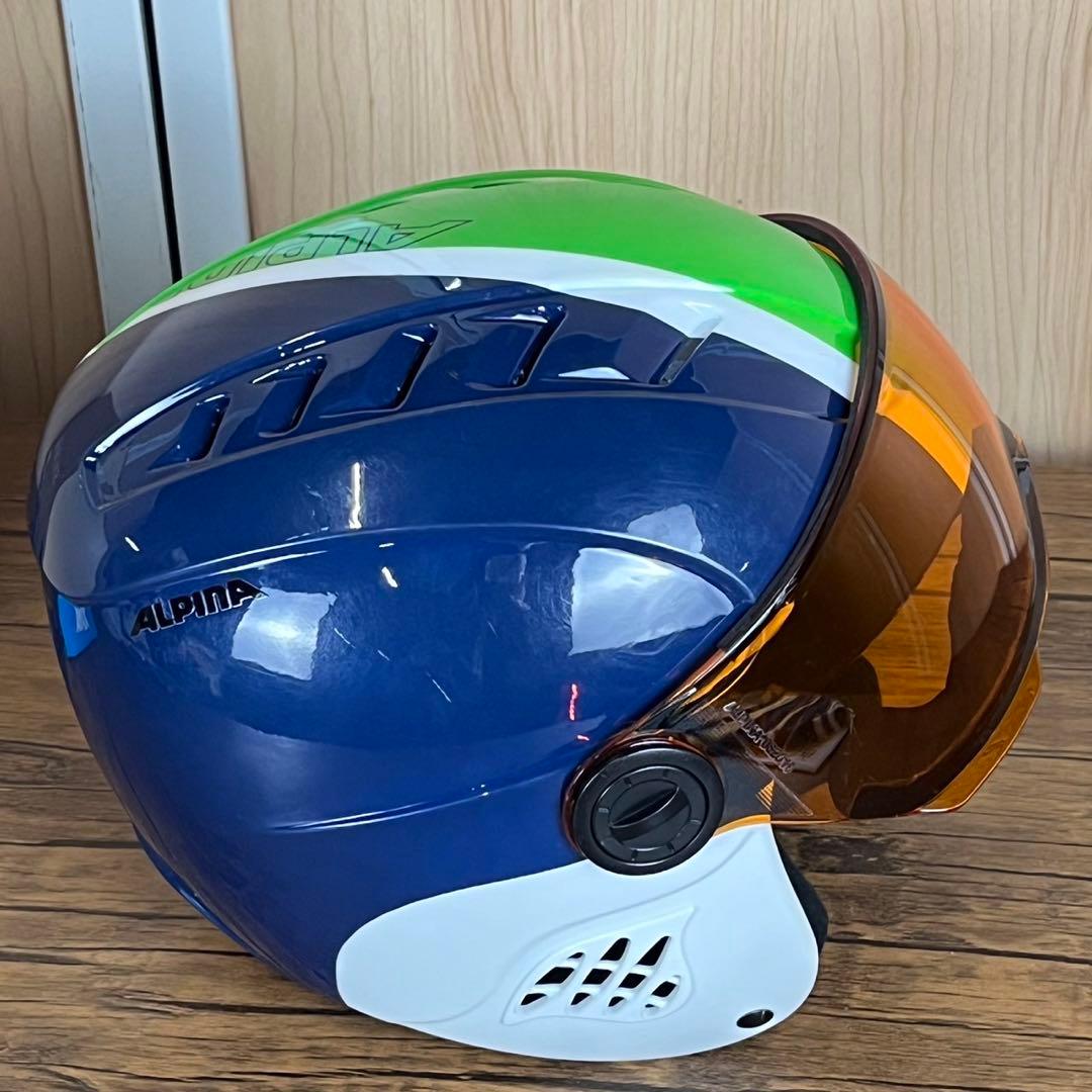 ALPINA CARAT VISOR スキーヘルメット　51〜55cm おまけ付