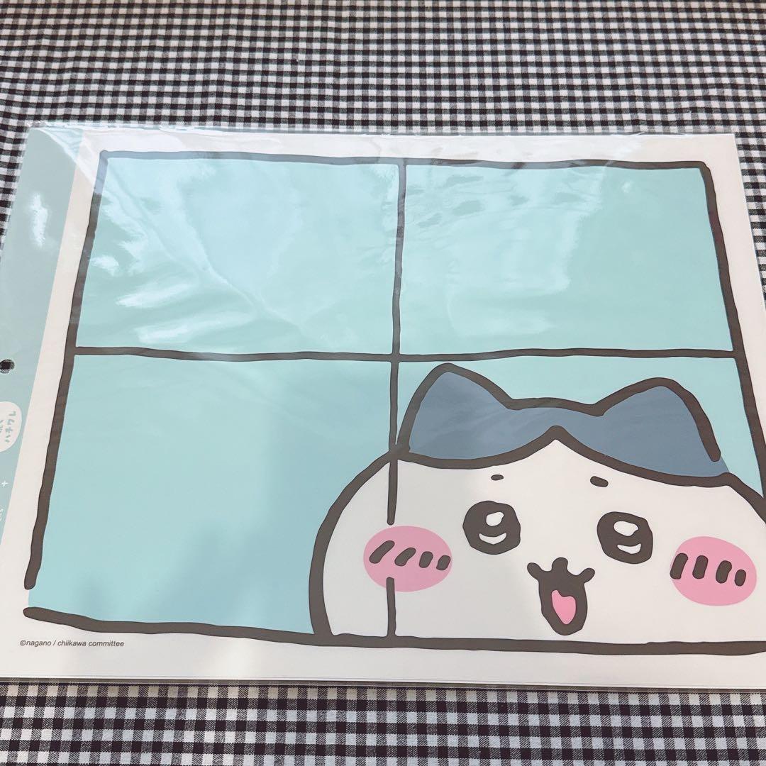 【新品未開封】ちいかわ　ウォールステッカー　窓から覗くシリーズ　ハチワレ　うさぎ