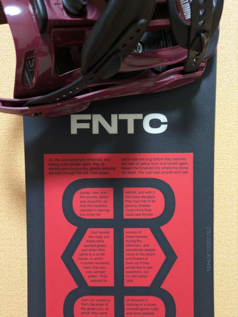 FNTC SALOMON グラトリ向けテッパンセット！