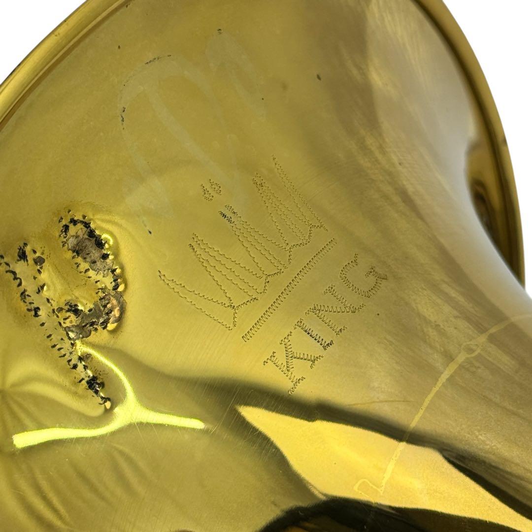 超希少ヴィンテージ KING フロントベル アルトホルン 動作品 1920年代