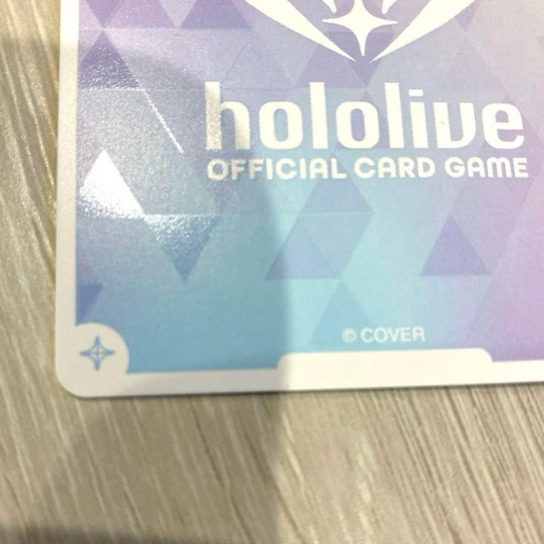 獅白ぼたん　sec ホロライブオフィシャルカードゲーム　サイン