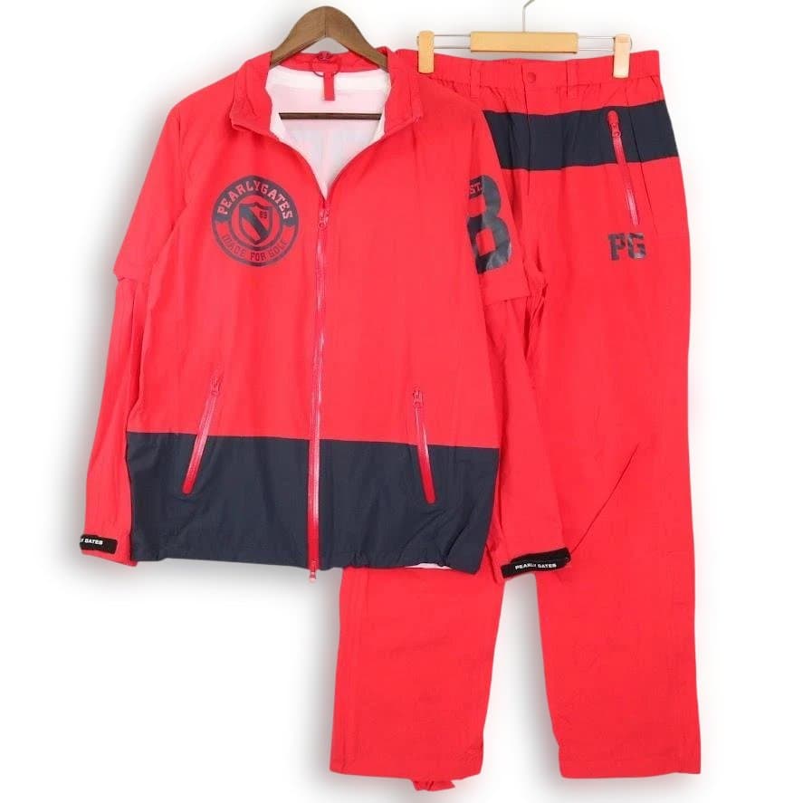 PEARLY GATES パーリーゲイツ ゴルフウェア 上下セット ナイロン 4