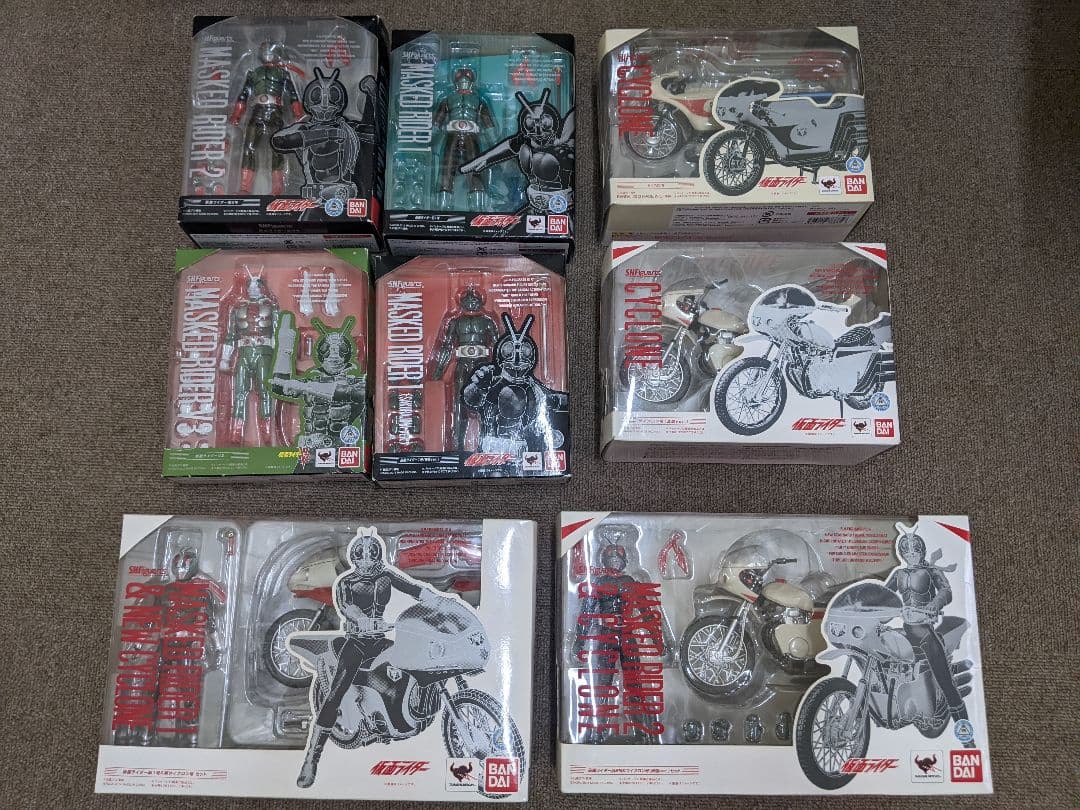 s.h.figuarts 仮面ライダー フィギュア まとめ売り
