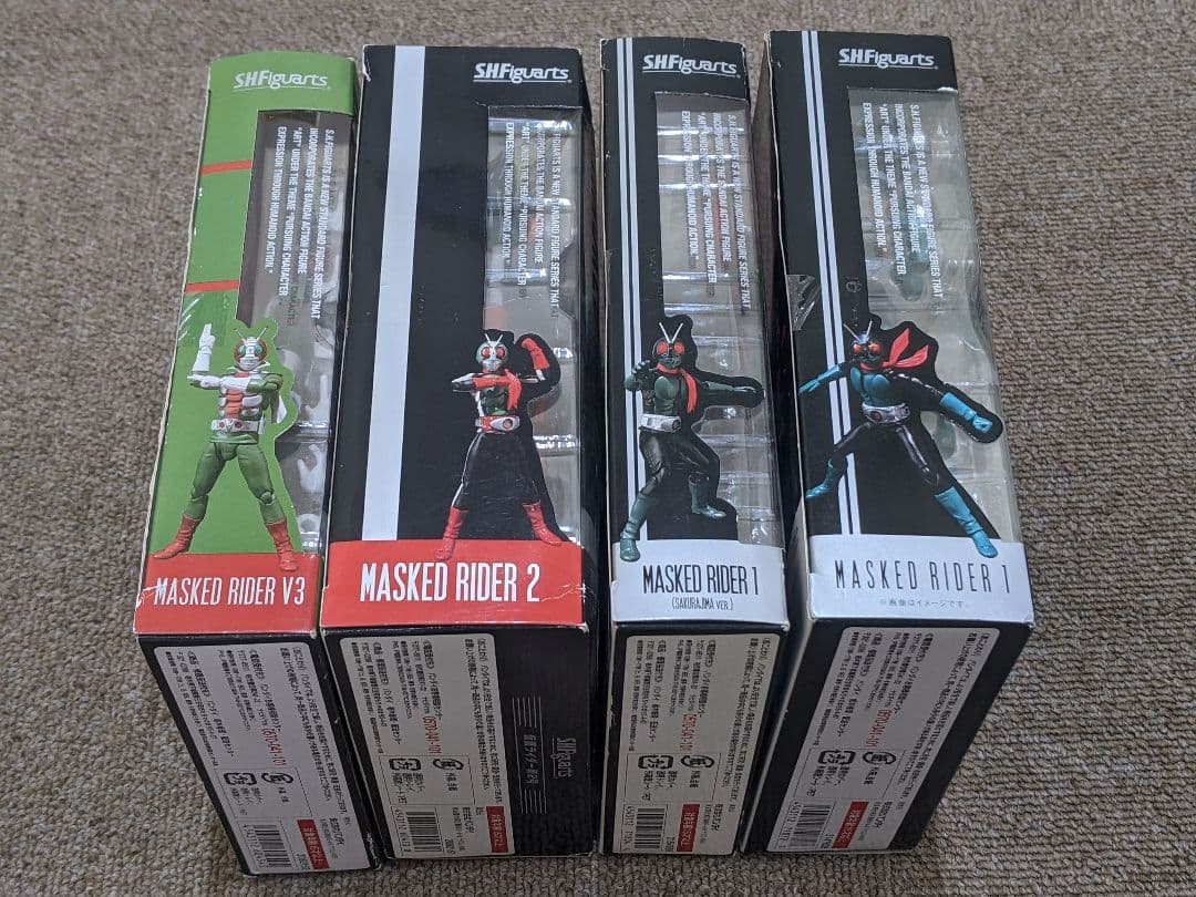 s.h.figuarts 仮面ライダー フィギュア まとめ売り