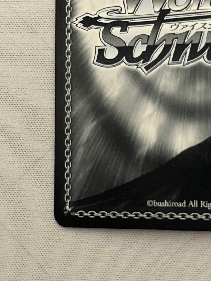 ws ヴァイスシュヴァルツ　刻々帝 狂三 サイン SP