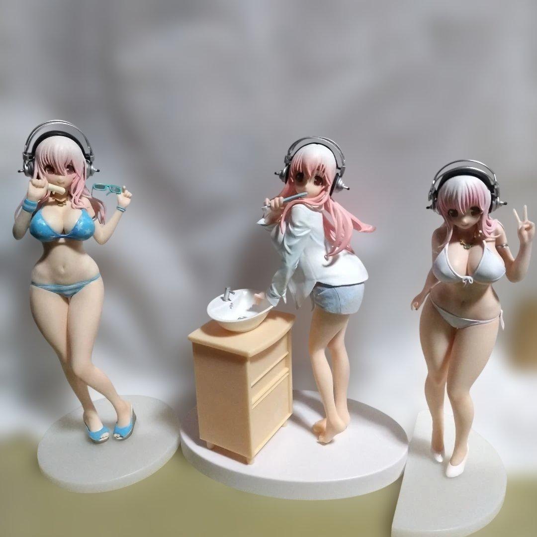 すーぱーそに子 フィギュア サマービーチ 生活密着 ぽちゃ子と一緒 水着