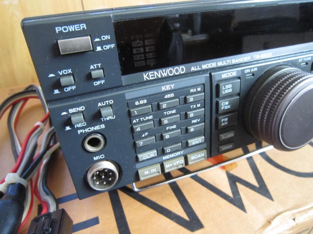 KENWOOD TS-690D HF/50MHz 　100w改　現完動　本箱