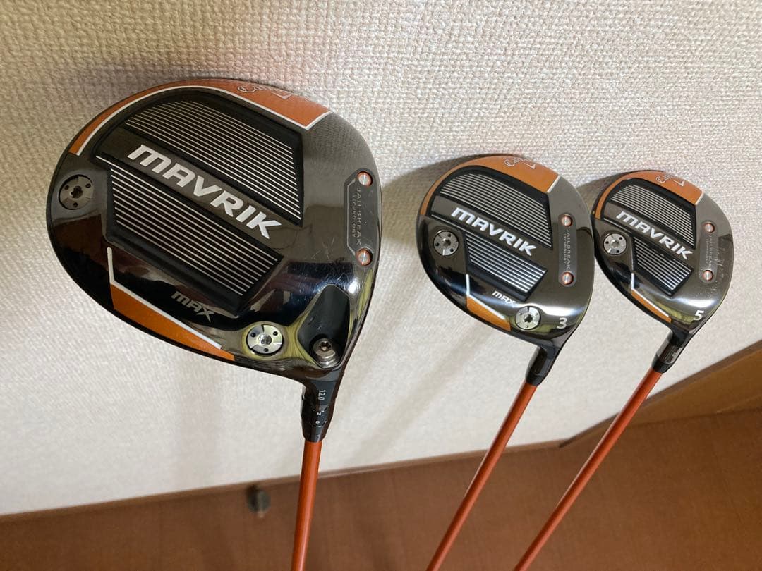 1w 3w 5w■ツアー支給品■キャロウェイ■MAVRIK