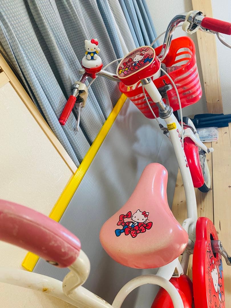 キティーちゃん　サンリオ　自転車　昭和レトロ　ビンテージ　三輪付き　まとめ