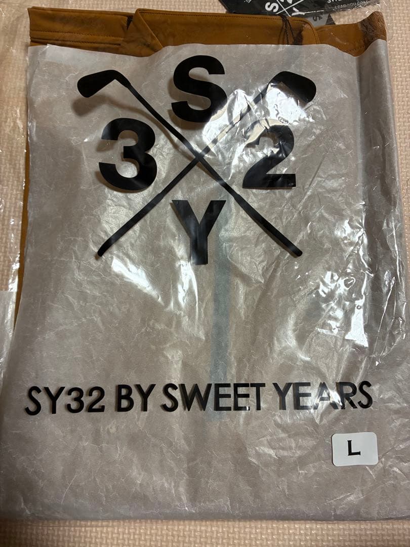 SY32 by SWEET YEARS ゴルフシャツ Lサイズ 5000円引き