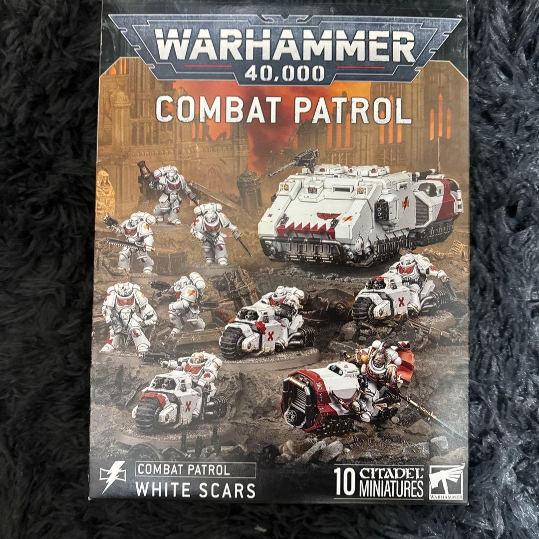 新品　WarHammer 40,000 コンバットパトロール　ホワイトスカー