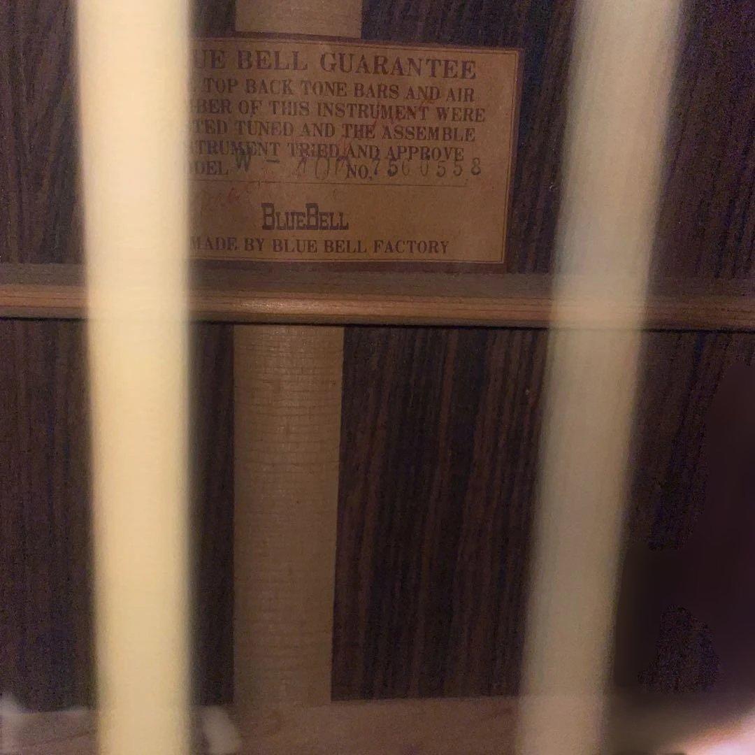 激鳴り　ブルーベル　W400 グローバーペグ　エレアコ仕様　ビンテージタイプ