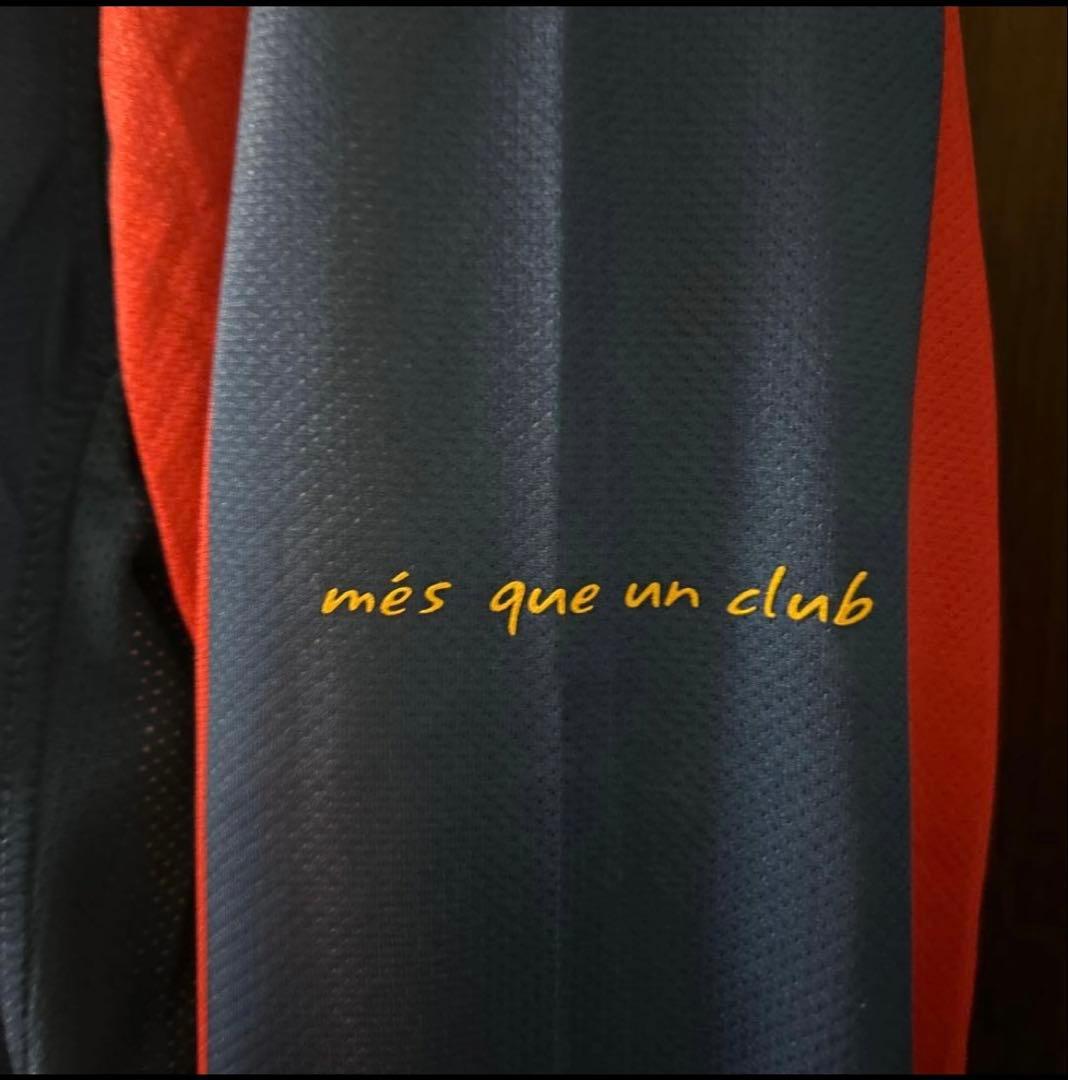 メッシ10 バルセロナ 10-11 長袖 オーセン 上下セット 正規品 美品