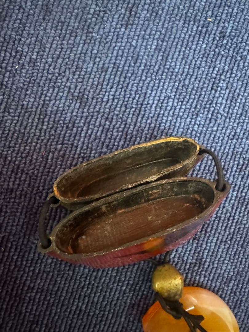 1688  印籠 提げ物 蒔絵　時代物