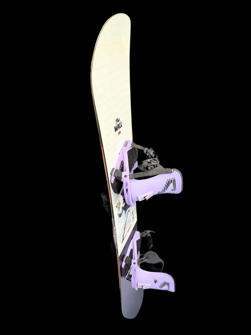 【美品】廃盤希少品サロモン バンクシー153cmビンディング トリガーケース付